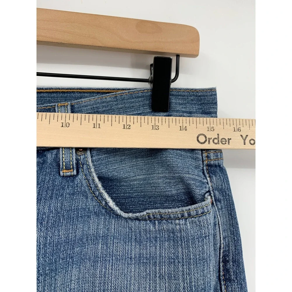 Levis 559 Jeans Mens 30x30 Blue Relaxed Straight Medium Wash Fade Denim Pants